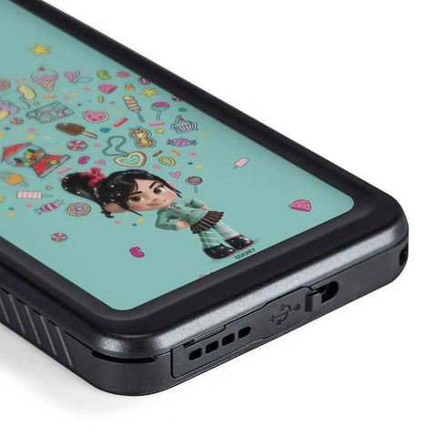 Disney Wreck-it Ralph Vanellope Sugar Icons Galaxy S24 Waterproof Case
